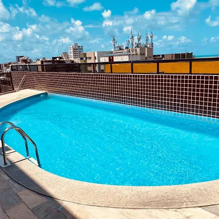 Quarto e sala com piscina próximo à praia Maceió Exterior foto